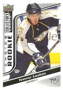 #268 Teemu Laakso - Nashville Predators - 2009-10 Collector's Choice Hockey