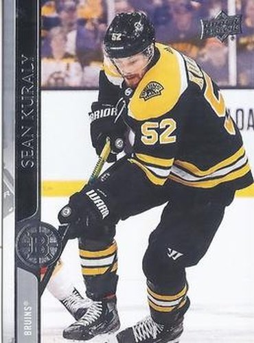 #268 Sean Kuraly - Boston Bruins - 2020-21 Upper Deck Hockey