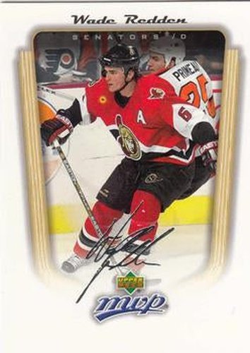 #268 Wade Redden - Ottawa Senators - 2005-06 Upper Deck MVP Hockey