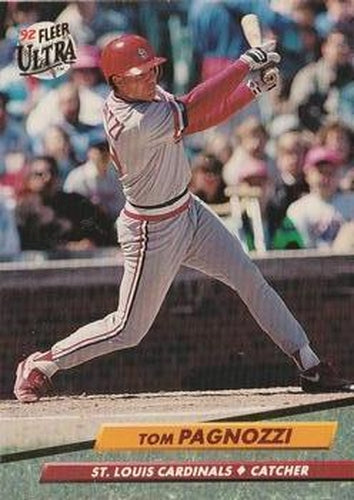#268 Tom Pagnozzi - St. Louis Cardinals - 1992 Ultra Baseball