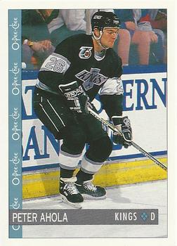 #268 Peter Ahola - Los Angeles Kings - 1992-93 O-Pee-Chee Hockey