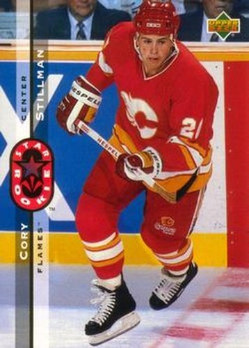 #268 Cory Stillman - Calgary Flames - 1994-95 Upper Deck Hockey