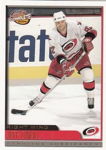 #268 Jeff O'Neill - Carolina Hurricanes - 2003-04 Pacific Complete Hockey