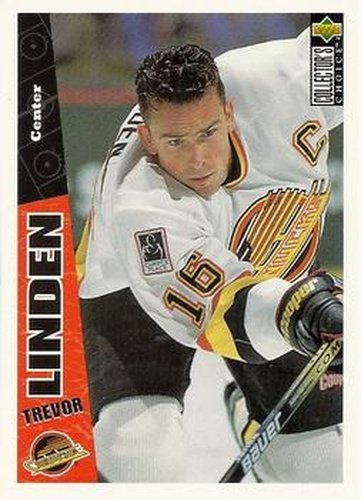 #268 Trevor Linden - Vancouver Canucks - 1996-97 Collector's Choice Hockey