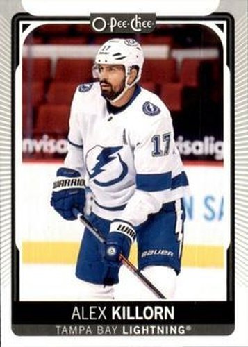 #268 Alex Killorn - Tampa Bay Lightning - 2021-22 O-Pee-Chee Hockey