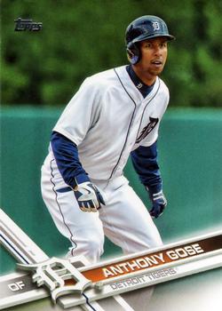 #268 Anthony Gose - Detroit Tigers - 2017 Topps Baseball