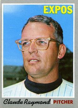 #268 Claude Raymond - Montreal Expos - 1970 Topps Baseball