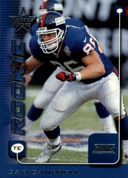 #268 Dan Campbell - New York Giants - 1999 Leaf Rookies & Stars Football