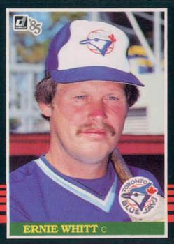 #268 Ernie Whitt - Toronto Blue Jays - 1985 Donruss Baseball