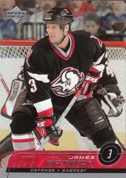 #268 James Patrick - Buffalo Sabres - 2002-03 Upper Deck Hockey