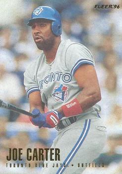 #268 Joe Carter - Toronto Blue Jays - 1996 Fleer Baseball