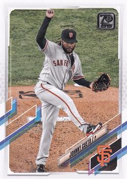 #268 Johnny Cueto - San Francisco Giants - 2021 Topps Baseball