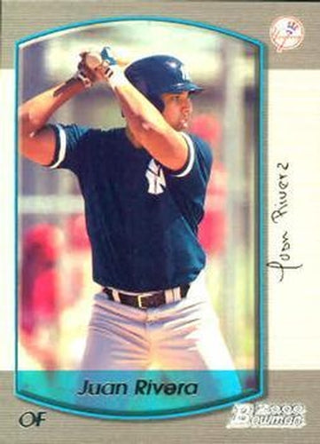 #268 Juan Rivera - New York Yankees - 2000 Bowman Baseball