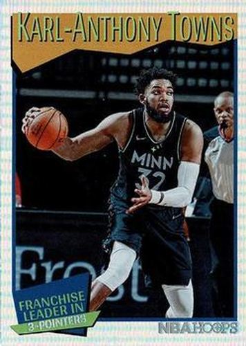 #268 Karl-Anthony Towns - Minnesota Timberwolves - 2021-22 Hoops Basketball