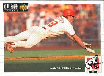 #268 Kevin Stocker - Philadelphia Phillies - 1994 Collector's Choice Baseball