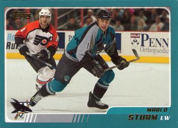 #268 Marco Sturm - San Jose Sharks - 2003-04 Topps Hockey
