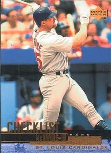 #268 Mark McGwire - St. Louis Cardinals - 2000 Upper Deck Baseball