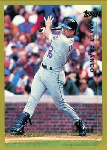 #268 Matt Franco - New York Mets - 1999 Topps Baseball