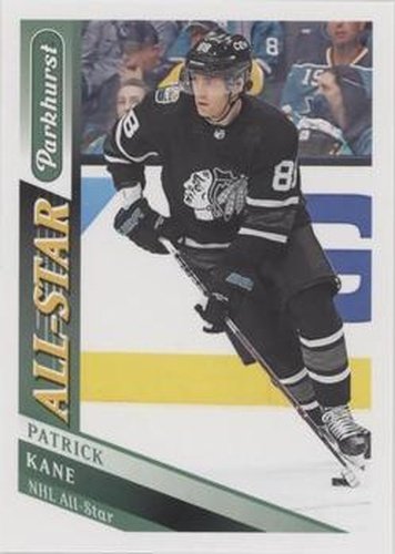 #268 Patrick Kane - Chicago Blackhawks - 2019-20 Parkhurst Hockey