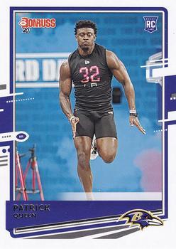 #268 Patrick Queen - Baltimore Ravens - 2020 Donruss Football