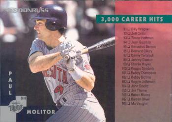 #268 Paul Molitor - Minnesota Twins - 1997 Donruss Baseball