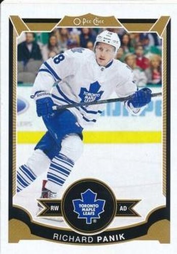 #268 Richard Panik - Toronto Maple Leafs - 2015-16 O-Pee-Chee Hockey