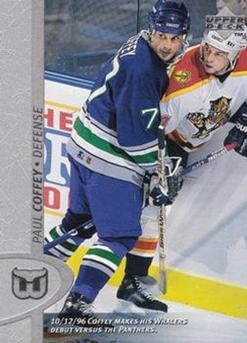 #268 Paul Coffey - Hartford Whalers - 1996-97 Upper Deck Hockey