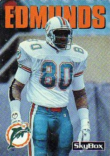 #268 Ferrell Edmunds - Miami Dolphins - 1992 SkyBox Impact Football