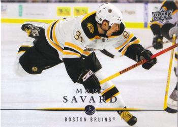 #268 Marc Savard - Boston Bruins - 2008-09 Upper Deck Hockey