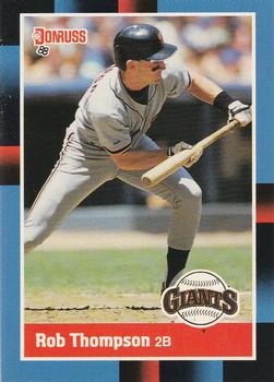 #268 Rob Thompson - San Francisco Giants - 1988 Donruss Baseball