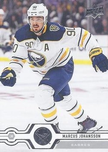 #268 Marcus Johansson - Buffalo Sabres - 2019-20 Upper Deck Hockey