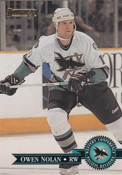 #268 Owen Nolan - San Jose Sharks - 1995-96 Donruss Hockey