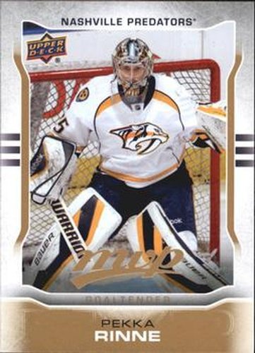 #268 Pekka Rinne - Nashville Predators - 2014-15 Upper Deck MVP Hockey