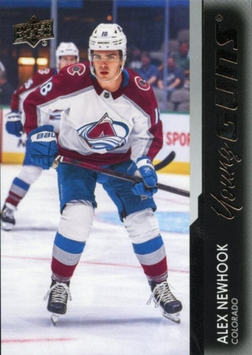 #461 Alex Newhook - Colorado Avalanche - 2021-22 Upper Deck Hockey