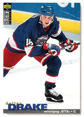 #269 Dallas Drake - Winnipeg Jets - 1995-96 Collector's Choice Hockey