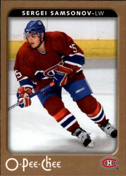 #269 Sergei Samsonov - Montreal Canadiens - 2006-07 O-Pee-Chee Hockey
