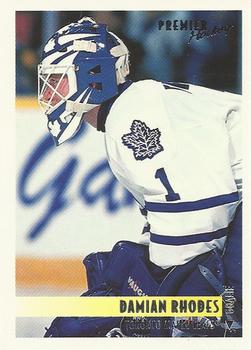 #269 Damian Rhodes - Toronto Maple Leafs - 1994-95 O-Pee-Chee Premier Hockey