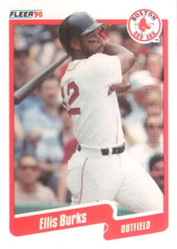 #269 Ellis Burks - Boston Red Sox - 1990 Fleer USA Baseball