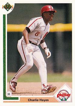 #269 Charlie Hayes - Philadelphia Phillies - 1991 Upper Deck Baseball