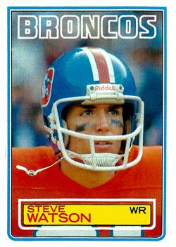 #269 Steve Watson - Denver Broncos - 1983 Topps Football