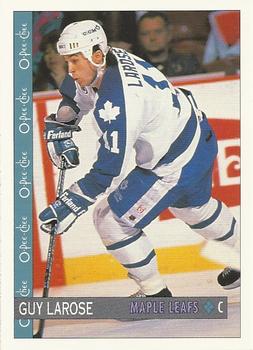 #269 Guy Larose - Toronto Maple Leafs - 1992-93 O-Pee-Chee Hockey