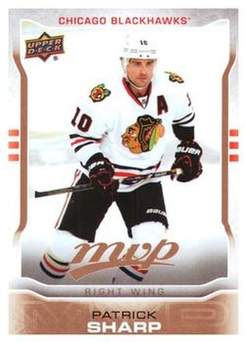 #269 Patrick Sharp - Chicago Blackhawks - 2014-15 Upper Deck MVP Hockey