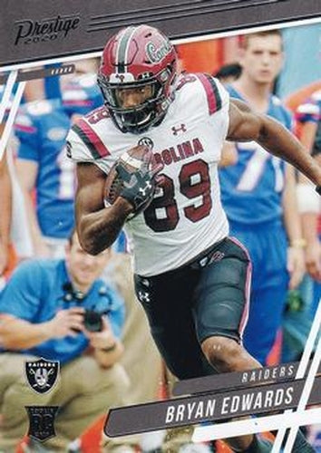 #269 Bryan Edwards - Las Vegas Raiders - 2020 Panini Prestige Football