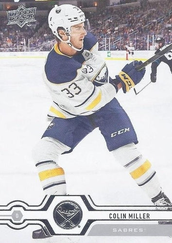 #269 Colin Miller - Buffalo Sabres - 2019-20 Upper Deck Hockey