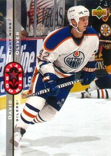 #269 David Oliver - Edmonton Oilers - 1994-95 Upper Deck Hockey