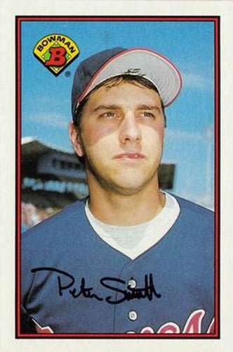 #269 Pete Smith - Atlanta Braves - 1989 Bowman Baseball