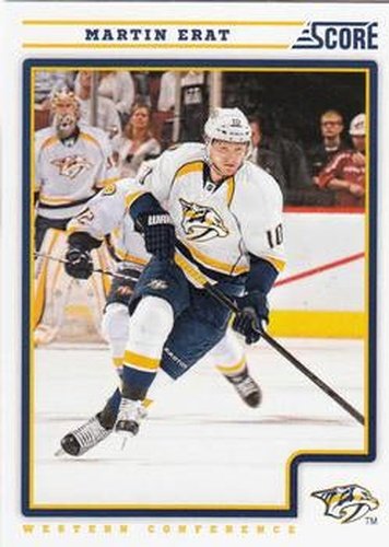 #269 Martin Erat - Nashville Predators - 2012-13 Score Hockey