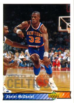 #269 Xavier McDaniel - Boston Celtics - 1992-93 Upper Deck Basketball