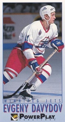#269 Evgeny Davydov - Winnipeg Jets - 1993-94 Fleer PowerPlay Hockey