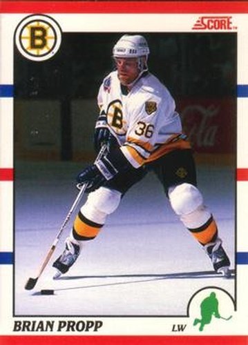 #269 Brian Propp - Boston Bruins - 1990-91 Score Canadian Hockey